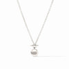 Solara Delicate Necklace in Silver