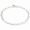Solara Link Necklace in Silver