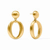 Solara Orbit Statement Earrings in Gold