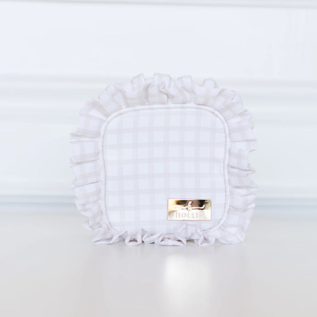 Ruffled Nylon Tech Organizer