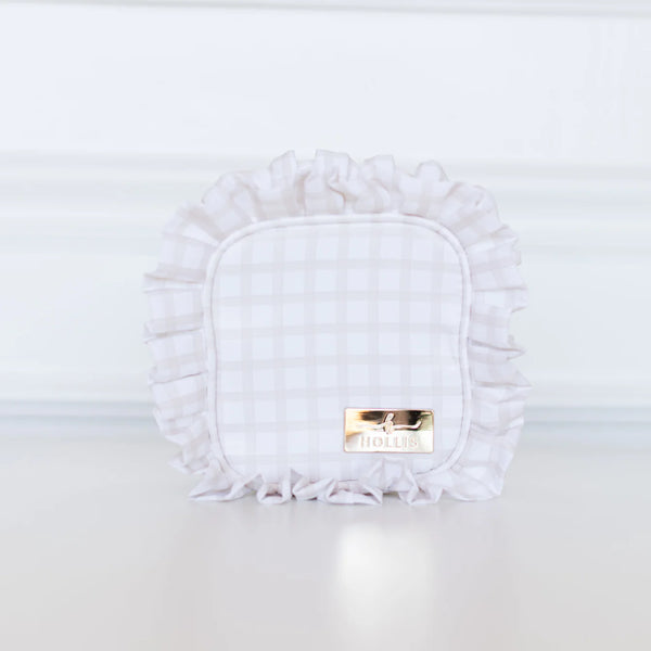 Ruffled Nylon Tech Organizer