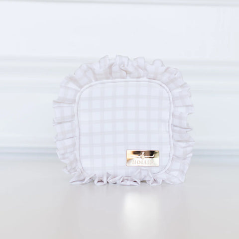 Ruffled Nylon Tech Organizer