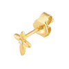 Tiny Diamond Cross Stud Earrings