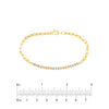 Diamond Paperclip Link Bracelet | 1.00 CTW
