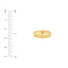 Multi Line 4mm Gold Band
