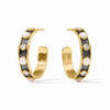 Tribeca Hoop Earrings in Mixed Metal
