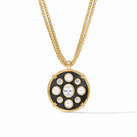 Tribeca Statement Necklace in Mixed Metal