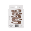 Truly Taupe Snap Clips (6ct)
