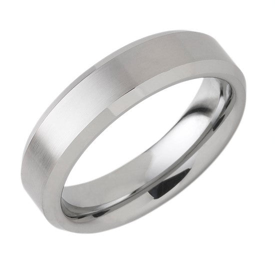 Tungsten Band Brushed Finish
