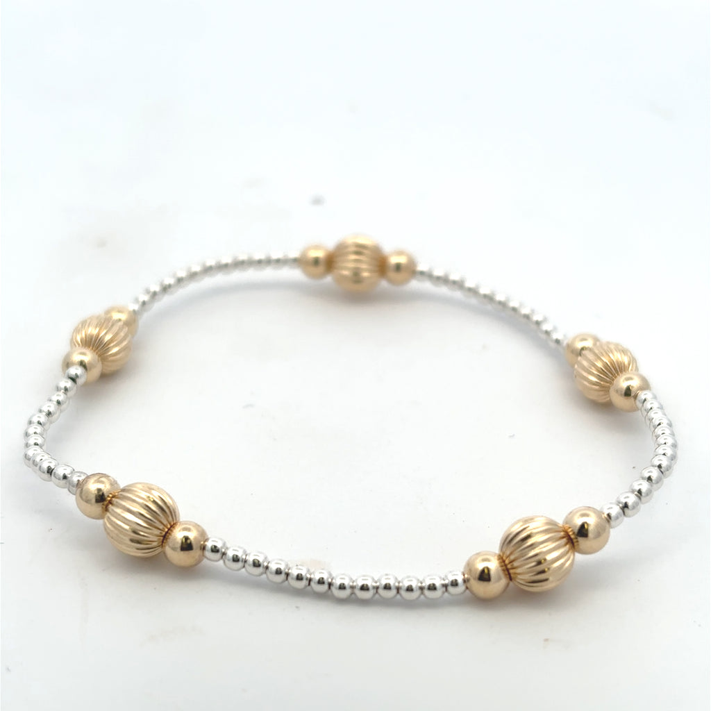 Purpose Dignity 6mm Bead Bracelet - Mixed Metal
