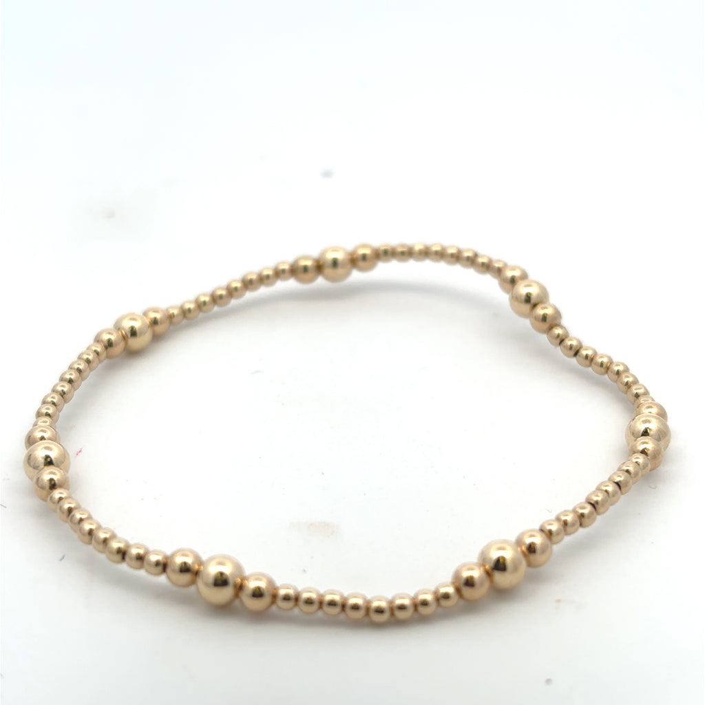 Purpose 4mm Bead Bracelet - Gold