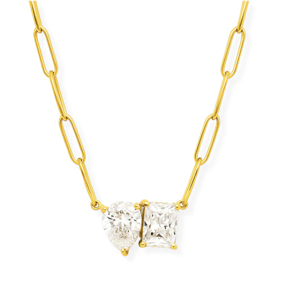 Cecilia Toi Et Moi Necklace