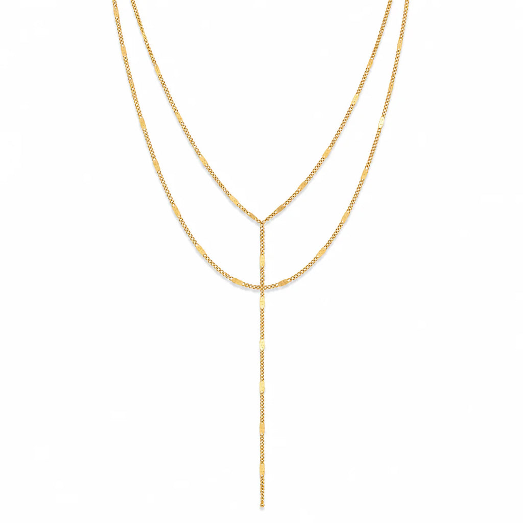 Camilla Dainty Lariat Chain Necklace