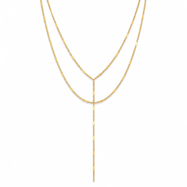 Camilla Dainty Lariat Chain Necklace