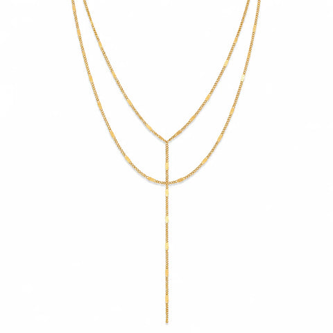 Camilla Dainty Lariat Chain Necklace