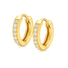Tinsley Huggie Hoop Earrings