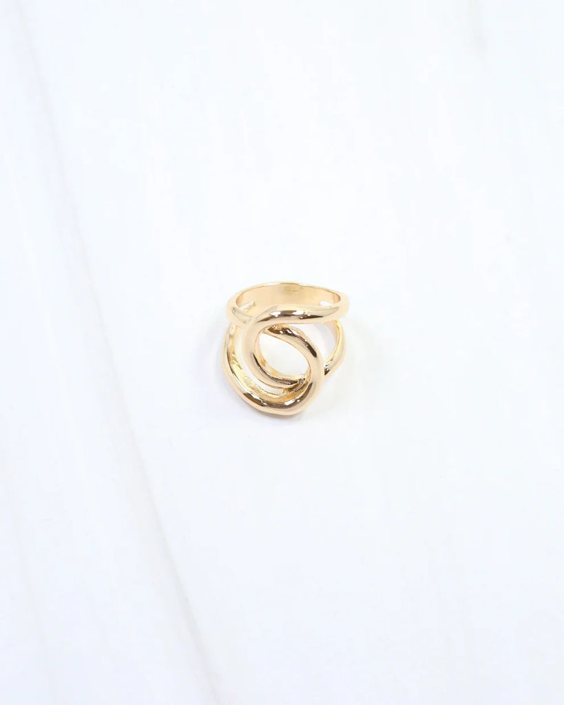 Luz Loop Scarf Slide Gold