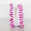 Goldie Girl Bows Ruffled Nylon Medium Pouch