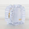 Blue Fawn Ruffled Nylon Tech Organizer