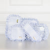 Blue Fawn Ruffled Nylon XL Pouch