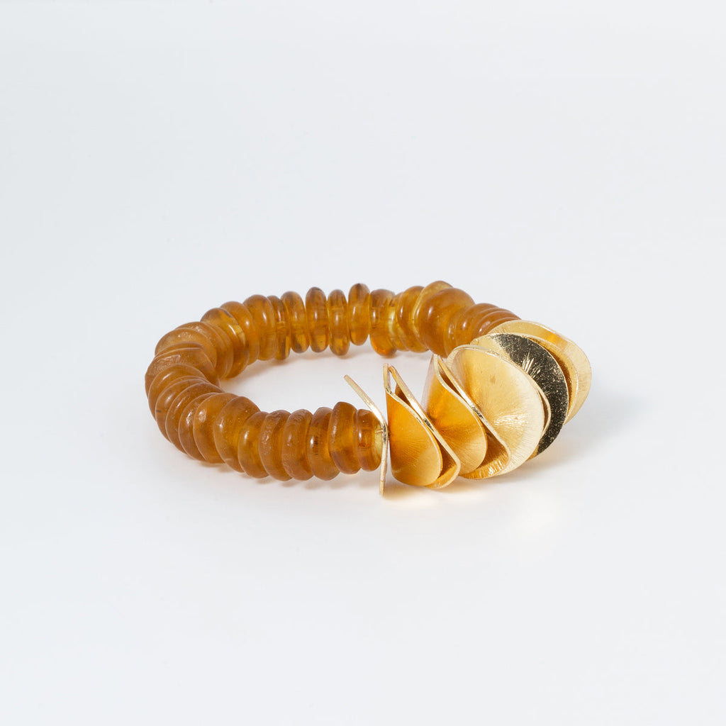 Coastal Grit Amber Seascape Bracelets