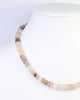 Gisela Stone Beaded Oval Clasp Necklace