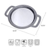 Flutes & Pearls Small Round Handled Tray