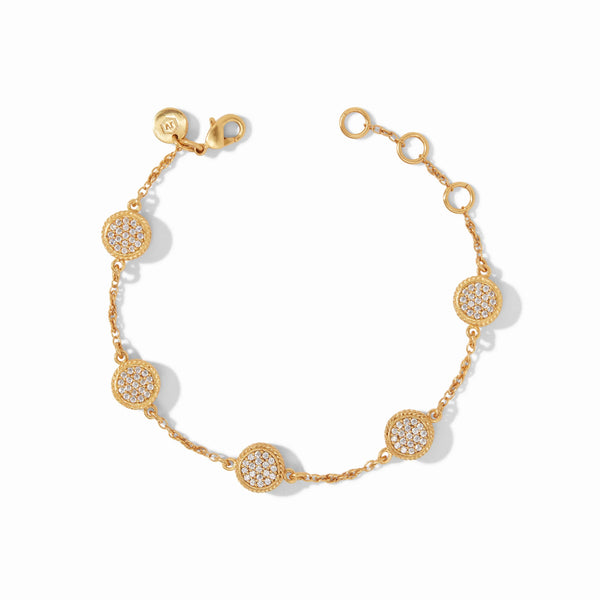 Windsor Delicate Bracelet in Gold Cubic Zirconia