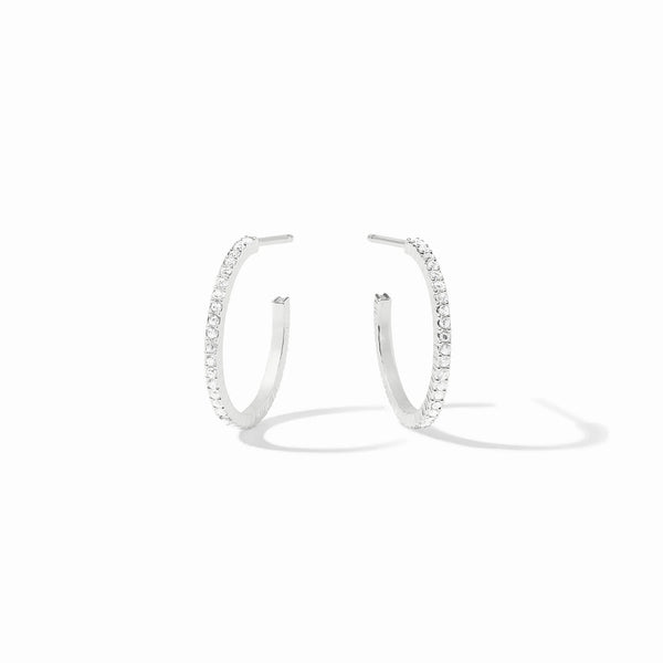 Windsor Hoop - Silver