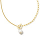 Leighton Convertible Pearl Chain Necklace