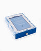 Amazon Blue Instructional Mahjonh Tablecloth