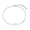 Pearl & Bezel Set Sparkle Bracelet
