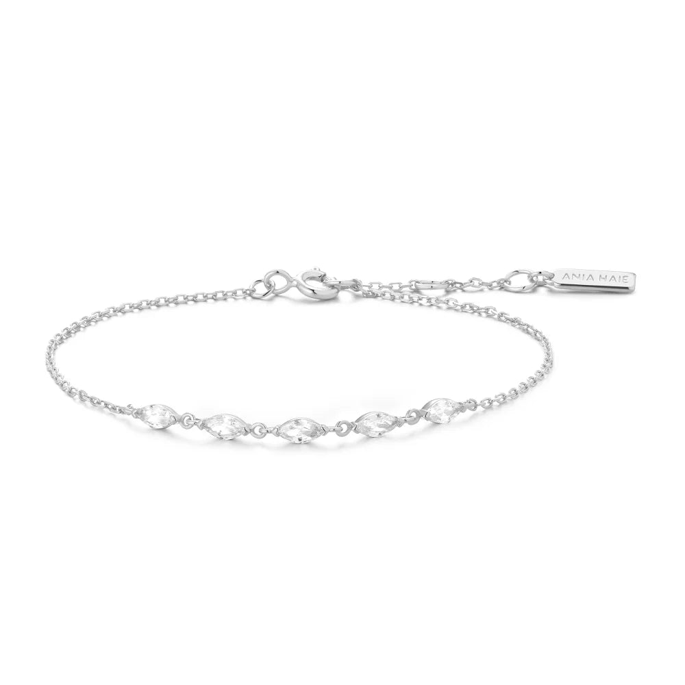 Quintet Marquise CZ Bracelet