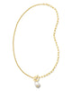 Leighton Convertible Pearl Chain Necklace
