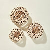 Blonde Tortoise Flat Circle Hair Clip