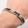 Black IP H-Link Reversible Bracelet