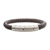 Brown Genuine Cowhide Leather Bracelet | 8mm