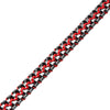 Allegiance Stainless Steel Bracelet in Red