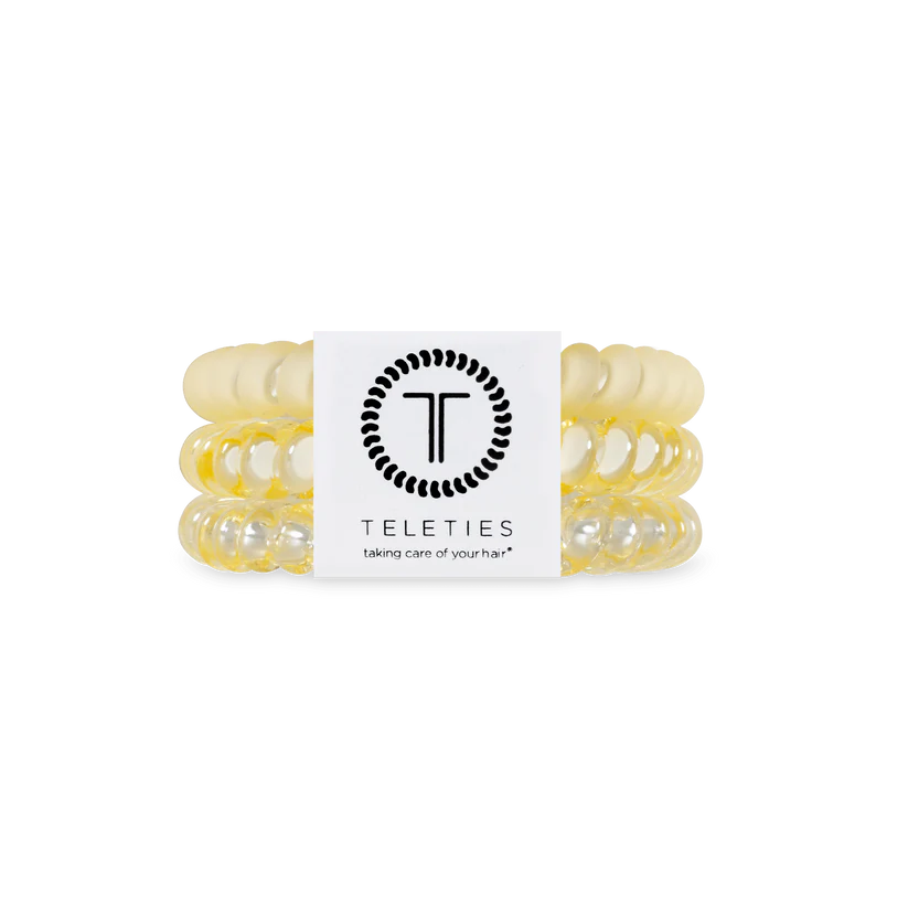 Butter Yellow Hair Ties
