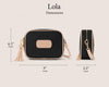 Lola Crossbody Purse - Coated Canvas