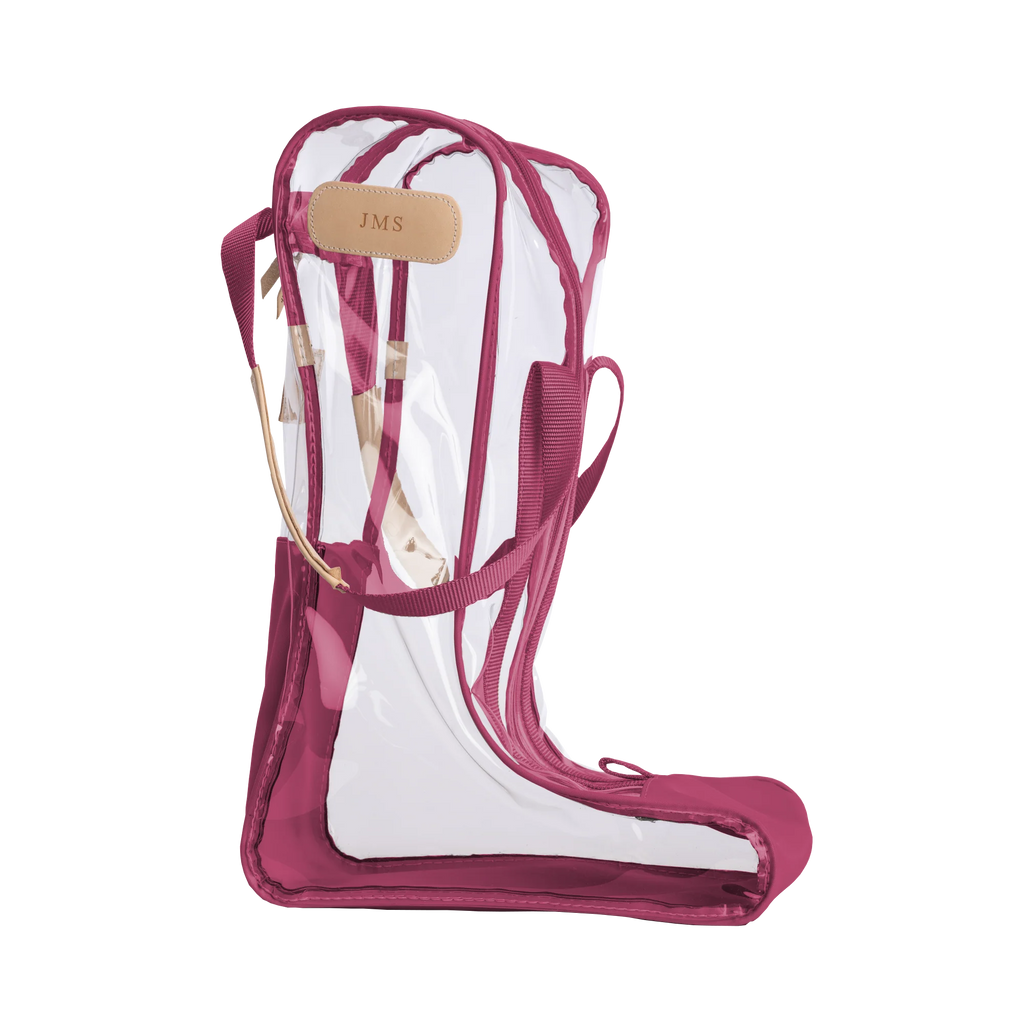 Clear Tall Boot Bag