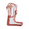 Clear Tall Boot Bag