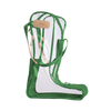 Clear Tall Boot Bag