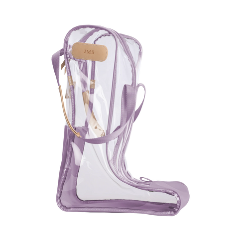 Clear Tall Boot Bag