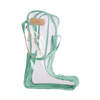 Clear Tall Boot Bag