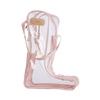Clear Tall Boot Bag
