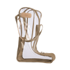 Clear Tall Boot Bag