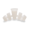 Coconut White Hair Clip