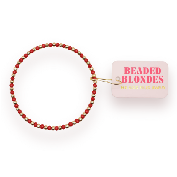 Demi Bracelet in Crimson Red