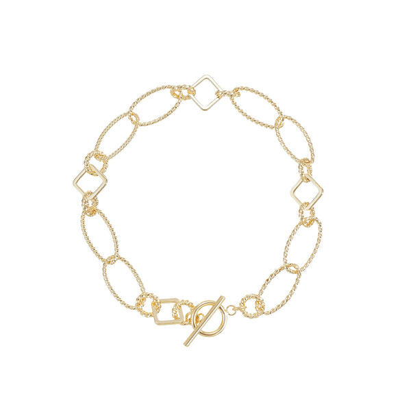 Horizon Chain Bracelet in Gold